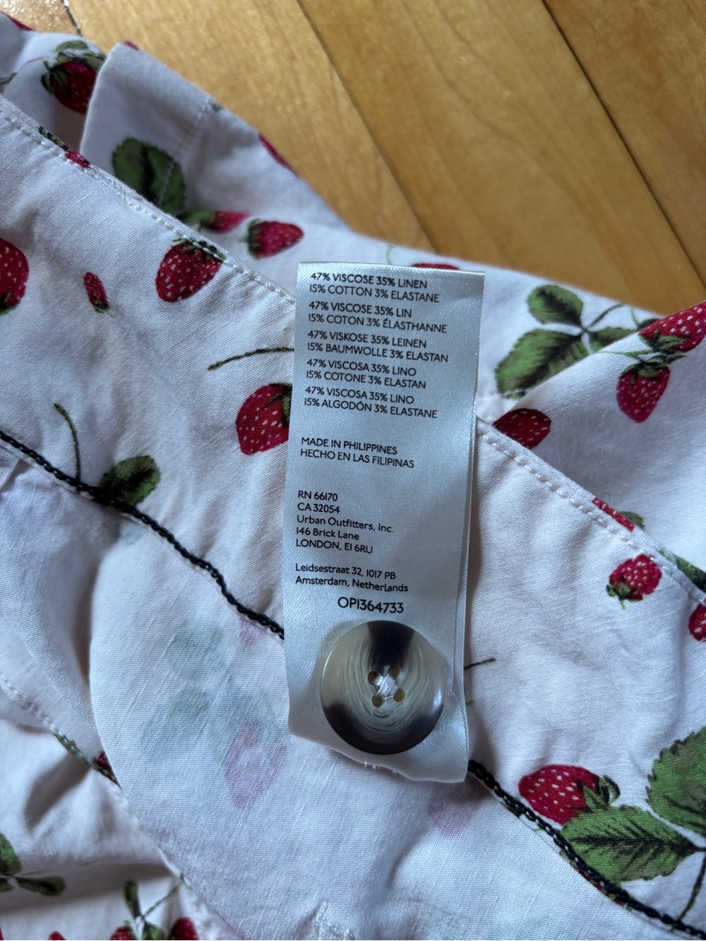 Colette Magic Fabric Strawberry Pants | Maeve - Anthropologie | Women’s Plus 20W - Picture 4 of 16